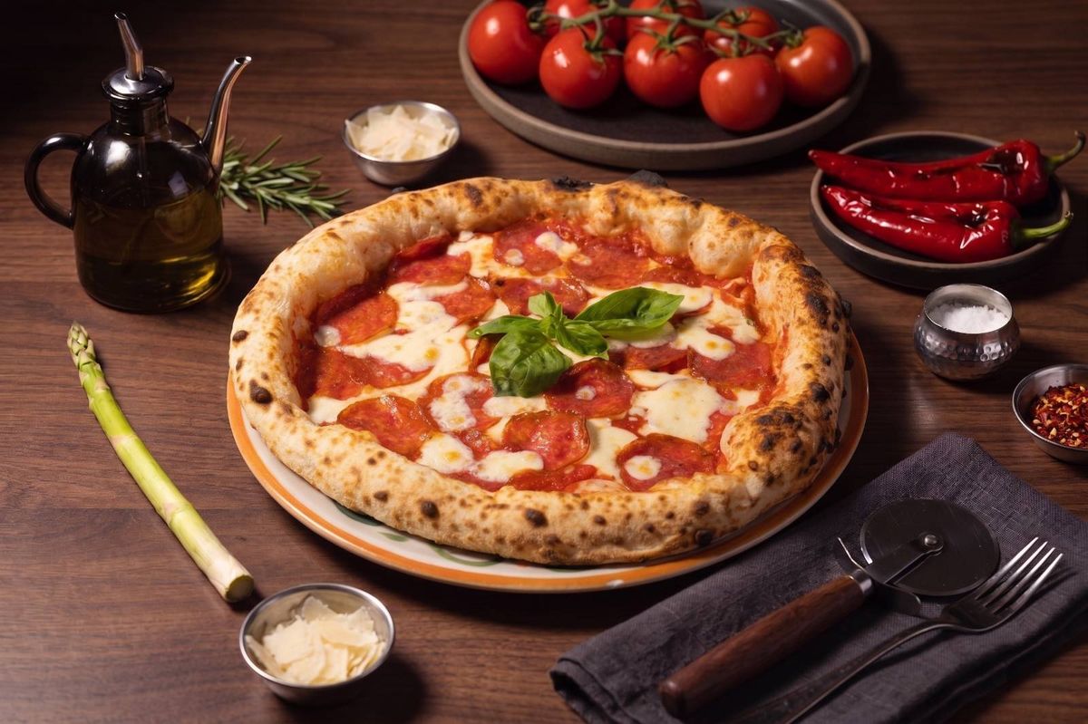 Pizza Quattro Formaggi Picante